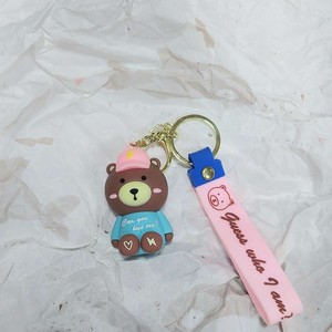 جاسوئیچی سیلیکونی خرس کلاه دار