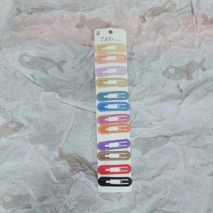 پک اقتصادی گیره تق تقی باکیفیت خوب رنگ پاستلی