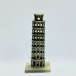 ماکت دکوری فلزی برج پیزا ایتالیا
