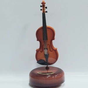 جعبه موزیکال طرح ویولن کوکی چرخان