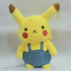 عروسک پولیشی   ۳۰ سانتی پیکاچو سافت لباس دار اورجینال