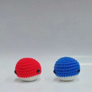 عروسک نهنگ بافتنی کاموا (دوعددی)