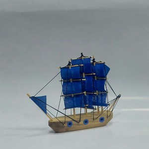 کشتی کوچک چوبی 12 سانت