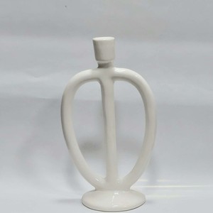 شمعدان پلی استر جاشمعی مدرن مینیمال (بزرگ)