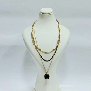 گردنبند 3لاین پلاک دار باکیفیت