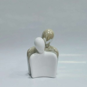 مجسمه سفال لعاب دار   همدم