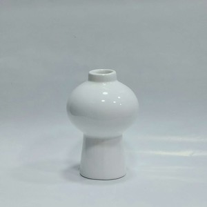 گلدان کره ای سفال لعابدار