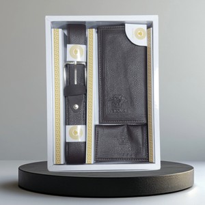 ست کمربند کیف پول جاکارتی ورساچ