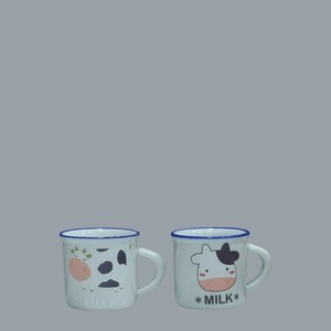 شات قهوه سرامیکی طرح گاو کیفیت خوب (ارسال فوری به کل کشور)