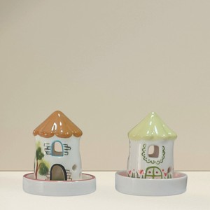 جاشمعی وارمر دار سرامیکی مدل کلبه دست ساز باکیفیت (ارسال به کل کشور)