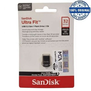 فلش مموری سن دیسک   Ultra Fit USB 3.2 CZ430 Sandisk ظرفیت  32 گیگابایت