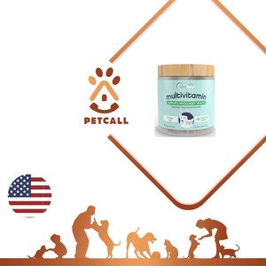 مکمل ادوامیت سگ و گربه مدل مولتی ویتامین (Adva Mate Multivitamin Chewable Tablet Supplement For Dogs & Cats)