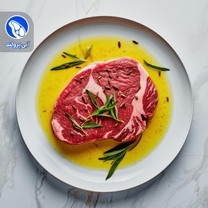 استیک گوشت زیره و ترخون مراکشی