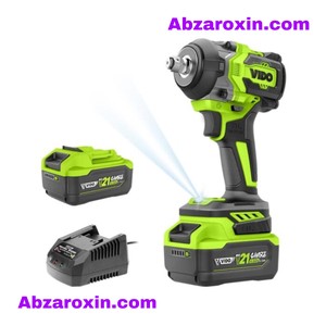آچار بکس شارژی 21 ولت دوباطری ویدو مدل WD040430210