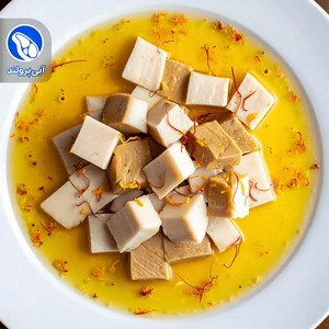 دنبه کباب بره زعفرانی