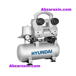 کمپرسور باد 10 لیتری سایلنت هیوندای مدل HP-1090