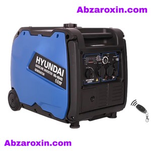 موتور برق اینورتر بنزینی سوپر سایلنت 4500 وات هیوندای مدل HG-8045