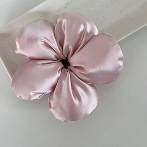 کش مو اسکرانچی پفکی آفتابگردون صورتی بزرگ