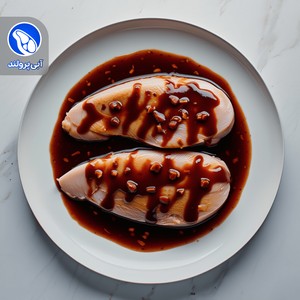 استیک سینه مرغ دودی باربیکیو