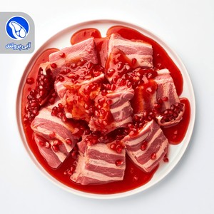 دنده کباب بره انار ناردون