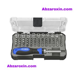 ست سر پیچ گوشتی 63 پارچه هیوندای مدل HC-63B