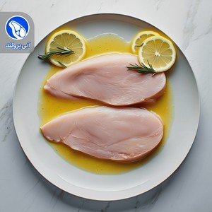 استیک سینه مرغ لیمو رزماری