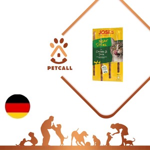 تشویقی مدادی جوسرا گربه طعم مرغ و اردک (JosiCat Meat Sticks with Chicken & Duck)