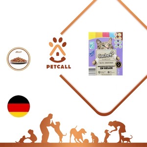 پوچ کچت گربه طعم های میکس در ژله (Catchat Cat Pouch Mixed)