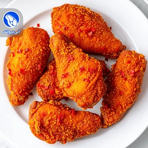 شنیسل سینه مرغ اسپایسی با پودر سوخاری