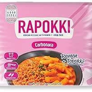 رابوکی اورجینال نودل و دوکبوکی طعم کاربونارا