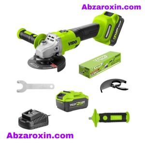 مینی فرز شارژی دوباطری 21 ولت ویدو مدل WD040540210