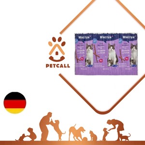 تشویقی مدادی وینستون گربه طعم ماهی (Winston with Pollock and Plaice Cat grass)