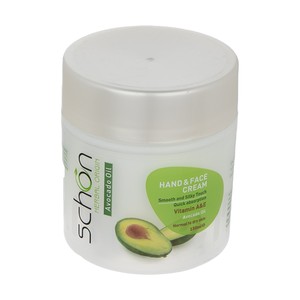 کرم مرطوب کننده آووکادو شون Schon Avocado Oil Hand & Face Cream
