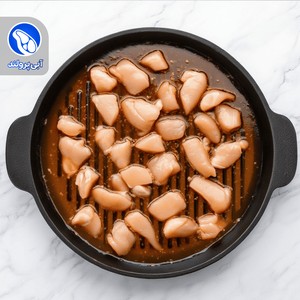 جوجه دیگی دودی باربیکیو