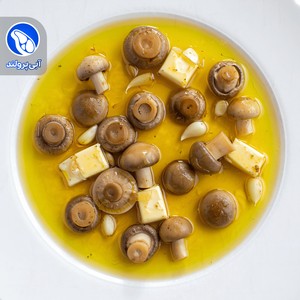قارچ کبابی سیر و کره