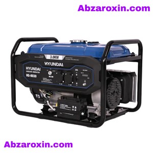 موتور برق اینورتر بنزینی3000 وات هیوندای مدل HG-8030