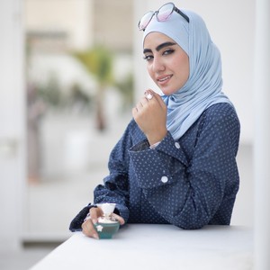 عبا تنسل حاشیه دار صدف