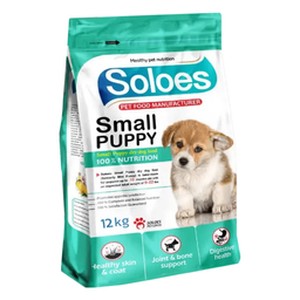 غذاخشک سگ نابالغ مدل سولوس( Soloes)-12 کیلویی