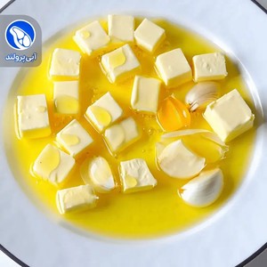 دنبه کباب بره سیر و کره