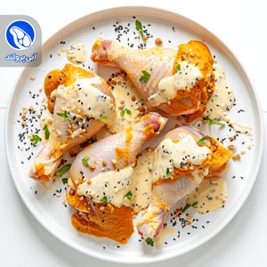 جوجه کبابی ران با استخوان پاسترامی
