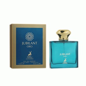 ادکلن الحمبرا مدل جوبیلنت اورو jubilant oro رایحه ورساچه اروس حجم 100 میل