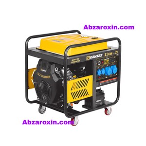 موتور برق بنزینی 11 کیلو وات دو سیلندر با پورت ATS کنزاکس مدل 6191P