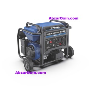 ژنراتور بنزینی 7.5 کیلووات ریموت دار هیوندای مدل HG-7556 PRO