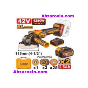 مینی فرز شارژی 42 ولت براشلس اینکو مدل CAGLI4128112