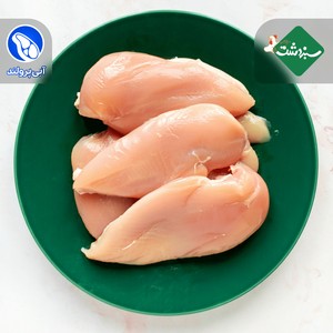 سینه شنیسل مرغ سبز