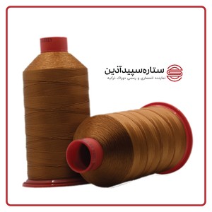 نخ دوخت دوراک ترکیه قهوهای عسلی کد 18606 سایز 30