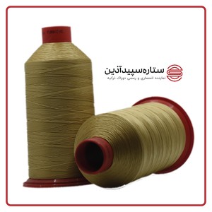 نخ دوخت دوراک ترکیه کرم کارامل کد 814 سایز 30