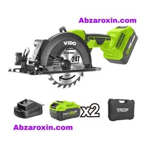 اره گردبر شارژی 21 ولت براشلس ویدو مدل WD041210210