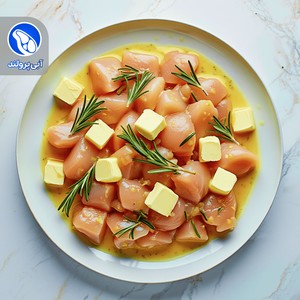 جوجه کباب سینه کره رزماری