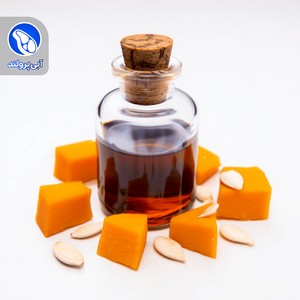 روغن کدو پروتئین آبی